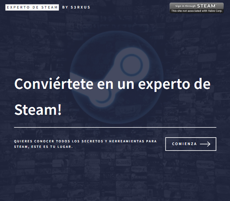 Website - Experto de Steam